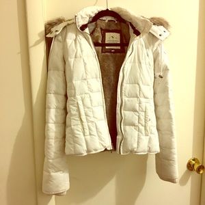 Abercrombie and Fitch Fur Jacket